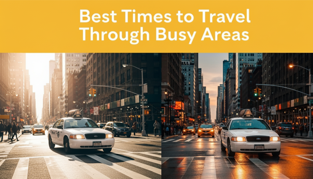 Best Times to Travel Through Busy Areas Without Getting Stuck in Traffic