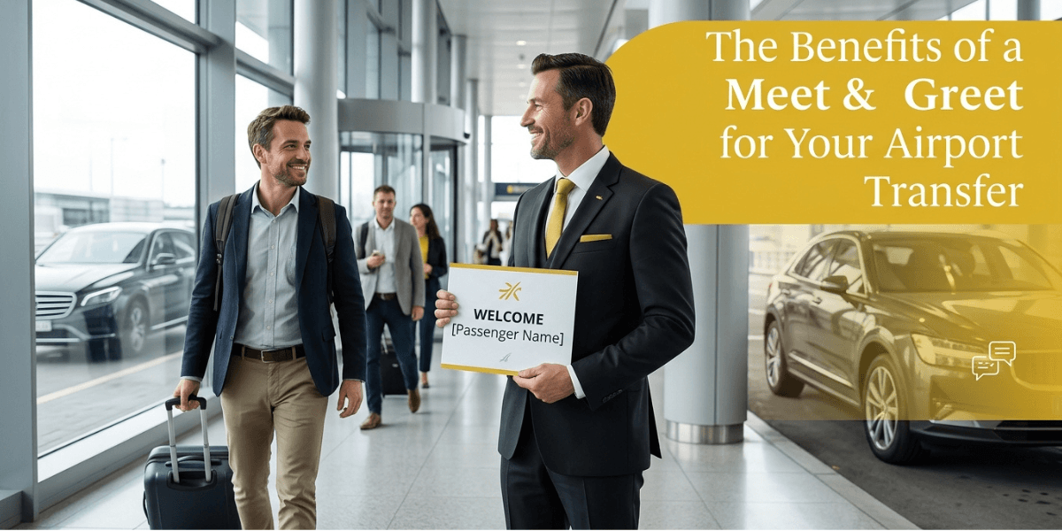 Professional meet and greet service for a smooth and stress-free airport transfer
