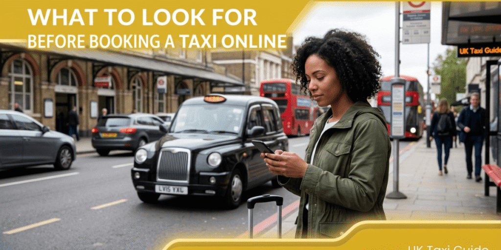 What to Look for Before Booking a Taxi Online